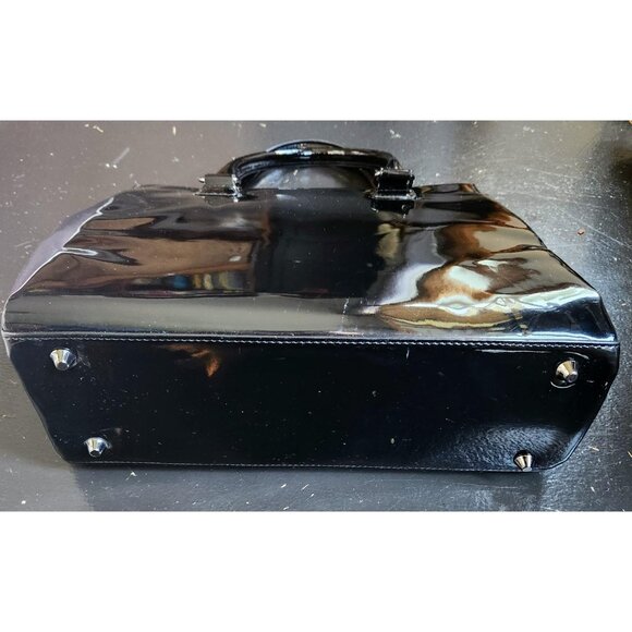 Lipault paris Black Patent Leather and Vinyl Travel Tote - Picture 3 of 6